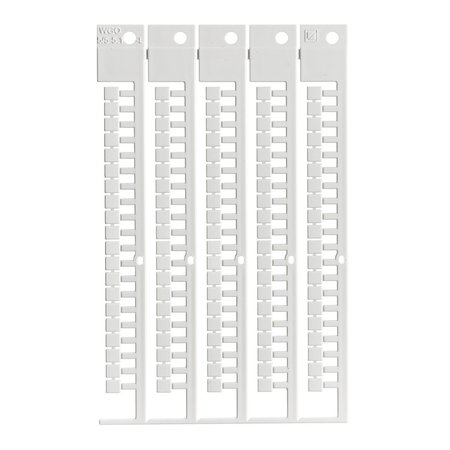 BRADY Terminal Block Tag Polycarbonate 5.00 mm H x 5.00 mm W Box of 1100 Pieces, 1100PK SA4363